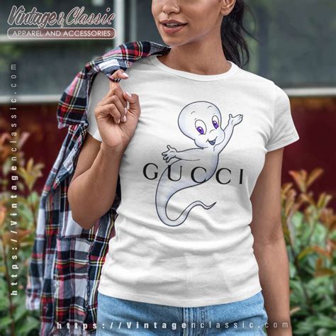 casper the friendly ghost t shirt gucci|Gucci Ghost Casper T.